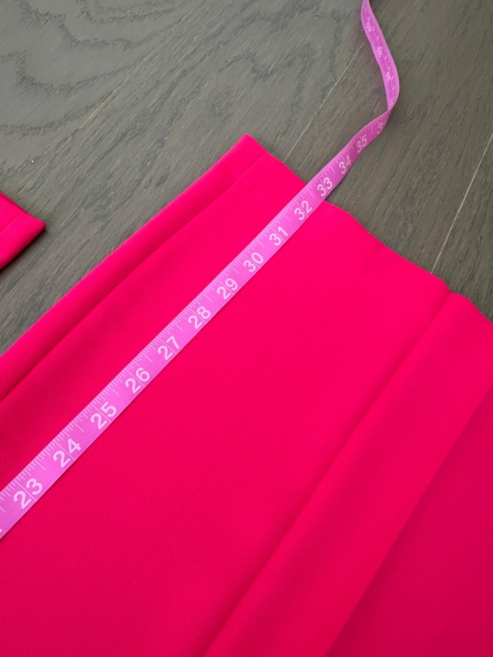 Alice + Olivia Blaire High Rise Pleated Pants Trousers Deep Pink Size 0 w/ Tags - Picture 8 of 9